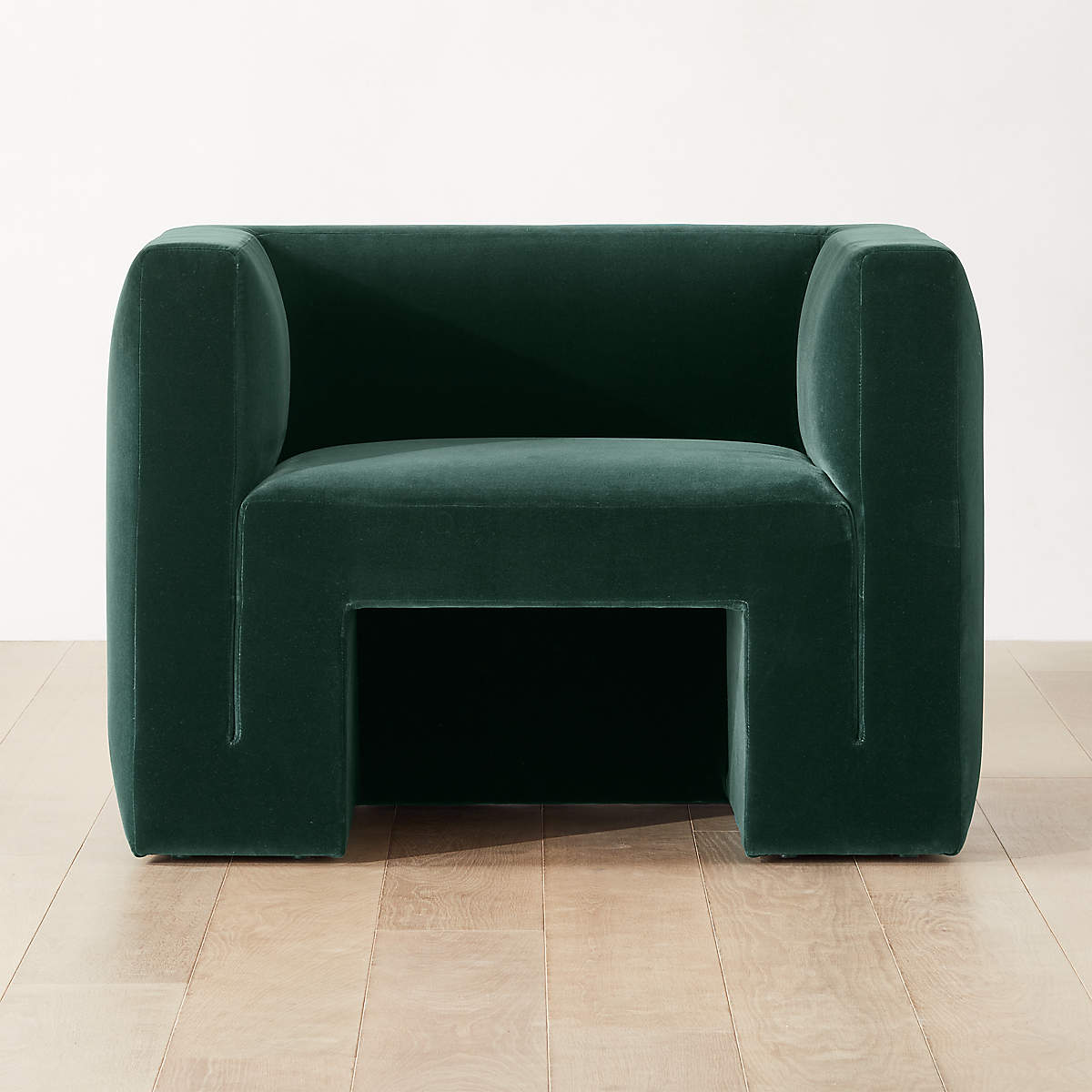matra-deep-teal-velvet-lounge-chair أرفاني - الصورة 1